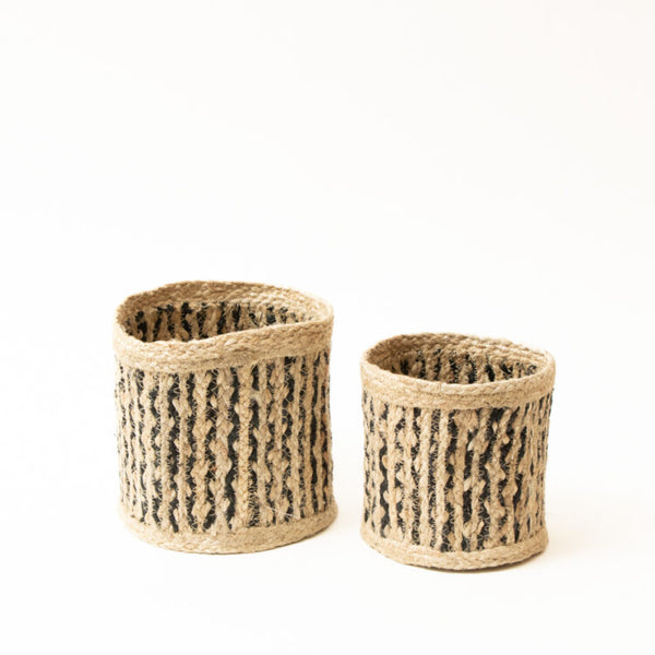 Braided Jute Basket