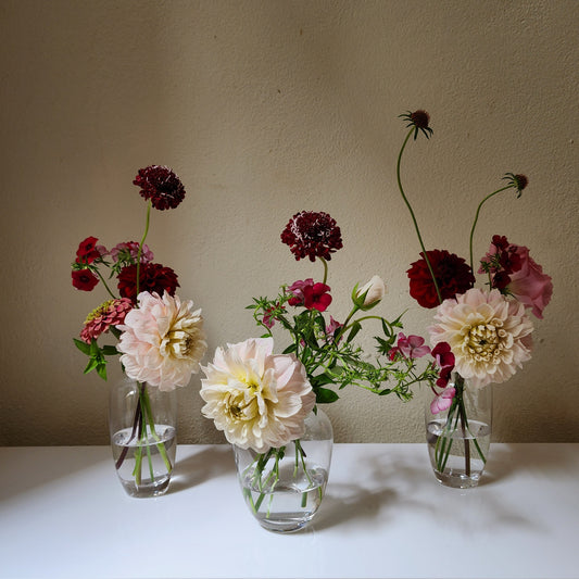 Love Buds -   a collection of pretty little vases