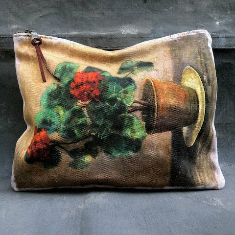 Painterly Clutch Bag