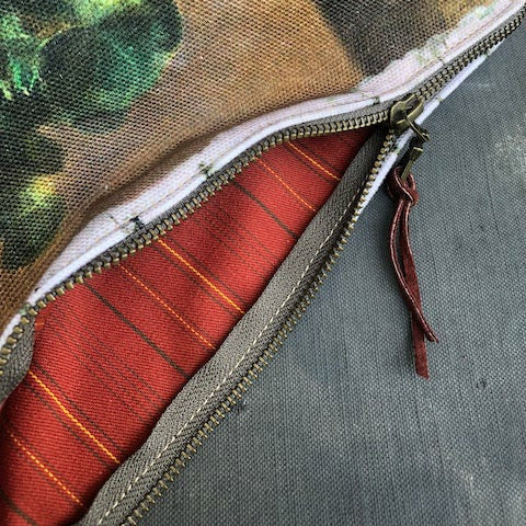 Painterly Clutch Bag