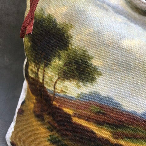 Painterly Clutch Bag