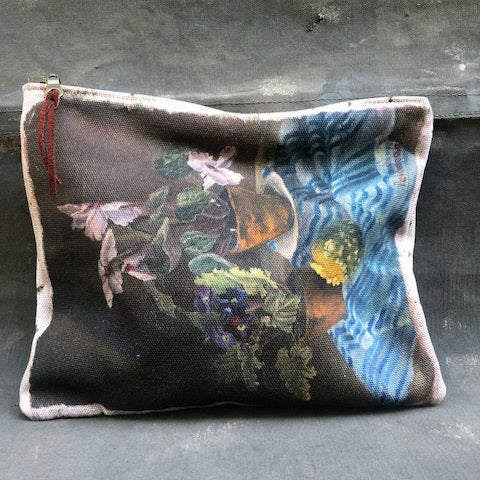 Painterly Clutch Bag